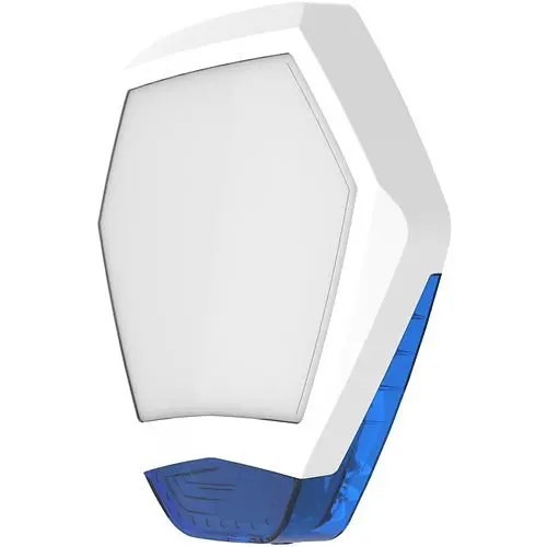 Alarm Texecom Odyssey Series, X3 Sounder Cover, White with Blue Lens