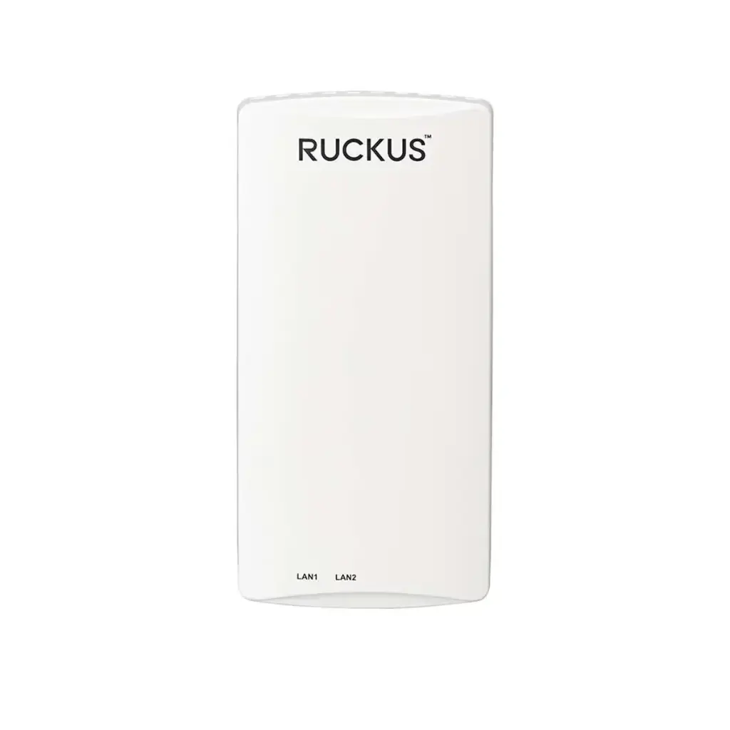 Ruckus H350 Unleashed - Wi-Fi 6 dual-band concurrent 2.4 GHz & 5 GHz, Wired/Wireless Wall Switch, BeamFlex+, 1 x 10/100/1000 & 2 10/100/1000 Ethernet Access Ports. Does not include DC power supply. 