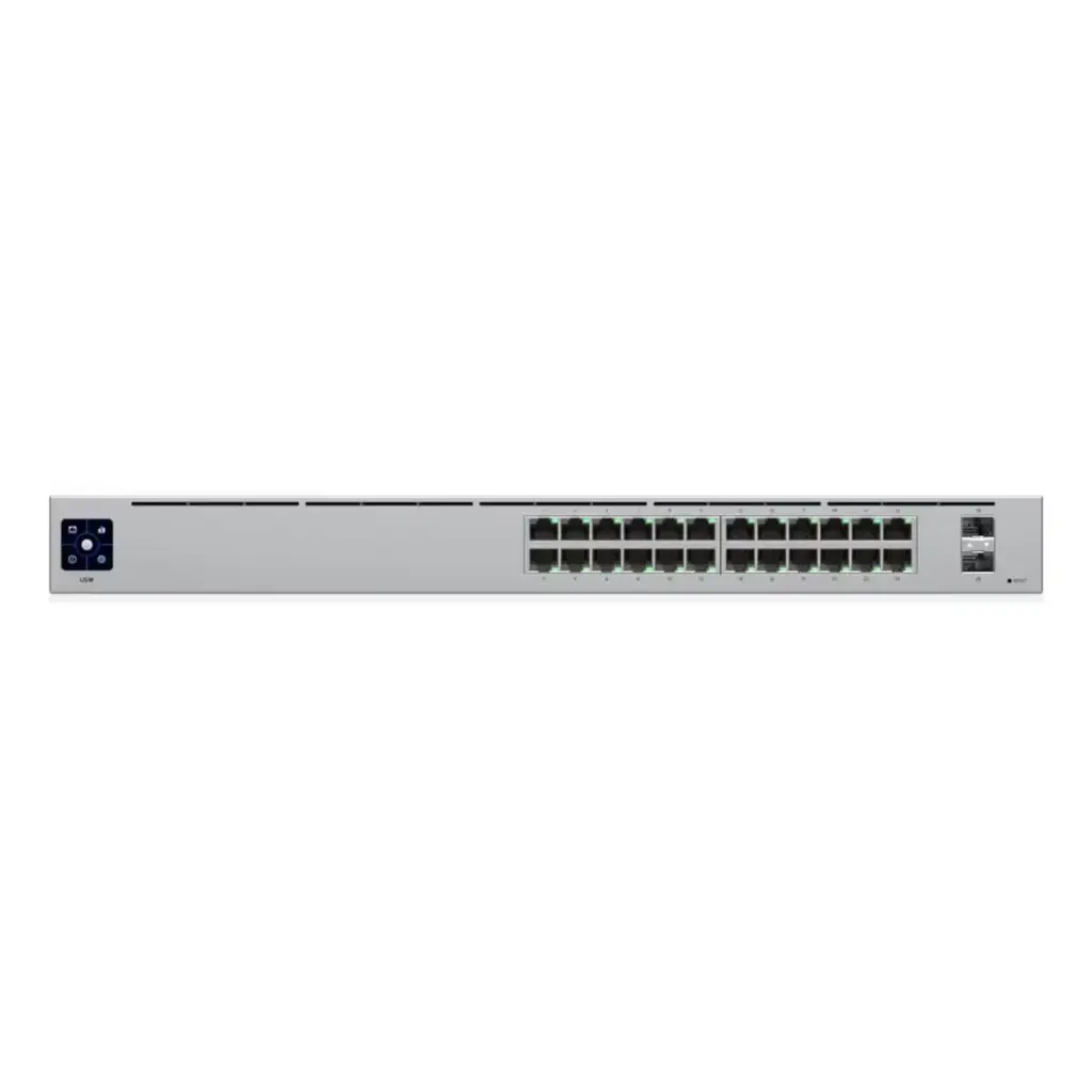 Ubiquiti UniFi 24 Port L2 Ethernet Switch With 24 x GbE Ports and 2 x 1G SFP Uplink Ports