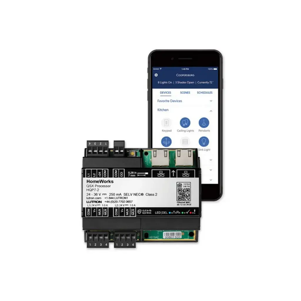 Lutron HomeWorks QSX processor 2 Links