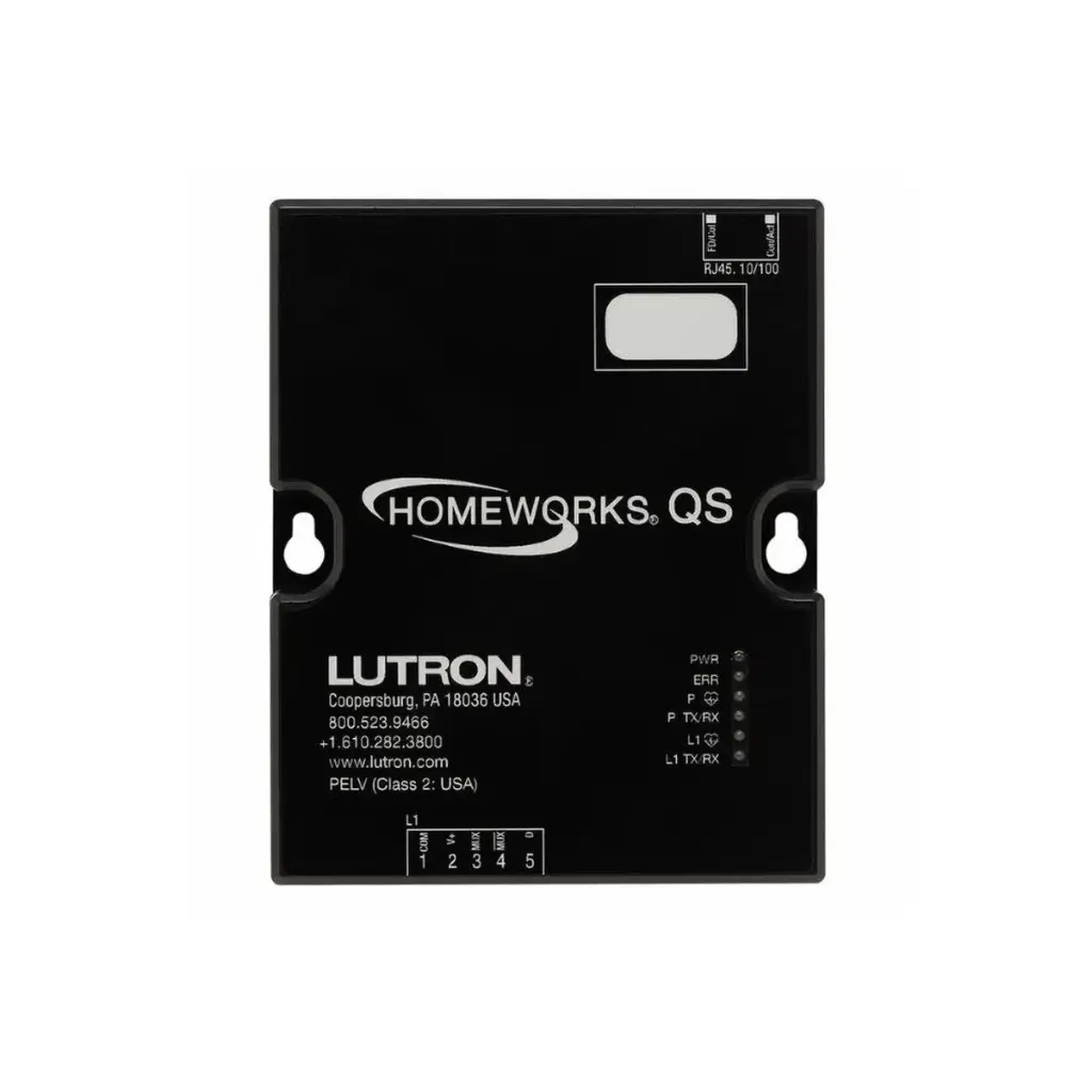 Lutron HomeWorks QS Single or Dual Processor