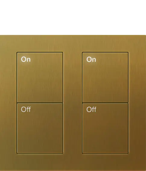 Lutron HWQS Palladiom International 2 Column Keypad