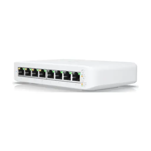 [UBI-USW-LITE-8-POE] Ubiquiti UniFi 8 Port PoE+ L2 Ethernet Switch With 4x GbE PoE+, 4x GbE and 52W PoE Budget
