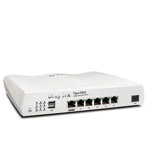 Draytek Vigor FTTP VDSL Router Firewall & 6-port Gigabit switch