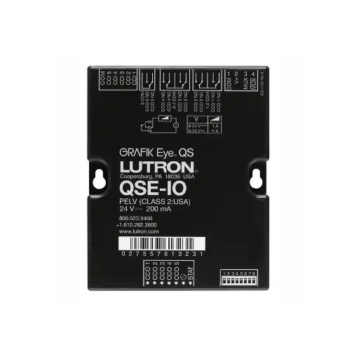 [LUT-QSE-IO] Lutron HomeWorks Contact Closure 5 In/ 5 Out Interface 