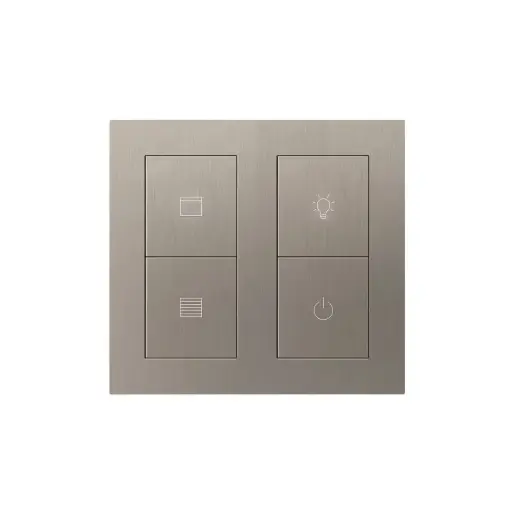 ::Lutron HWQS Palladiom International 2 Column Keypad