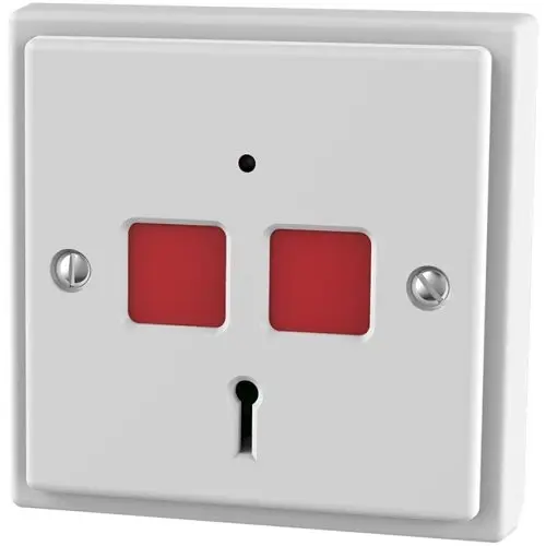 Alarm CQR EPA-STD Dual Push Button Electronic Hold Up Device, Flush Mount