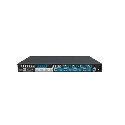 [NET-MX-HT2-0404-10] Netvio 4 x 4 HDBaseT Matrix Switch Supporting 4K/60 HDR, 1080p, 4K/1080p Scaling, ARC and Mirror HDMIs