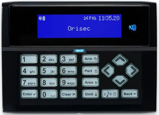 Alarm Orisec MK-700 Metal Keypad